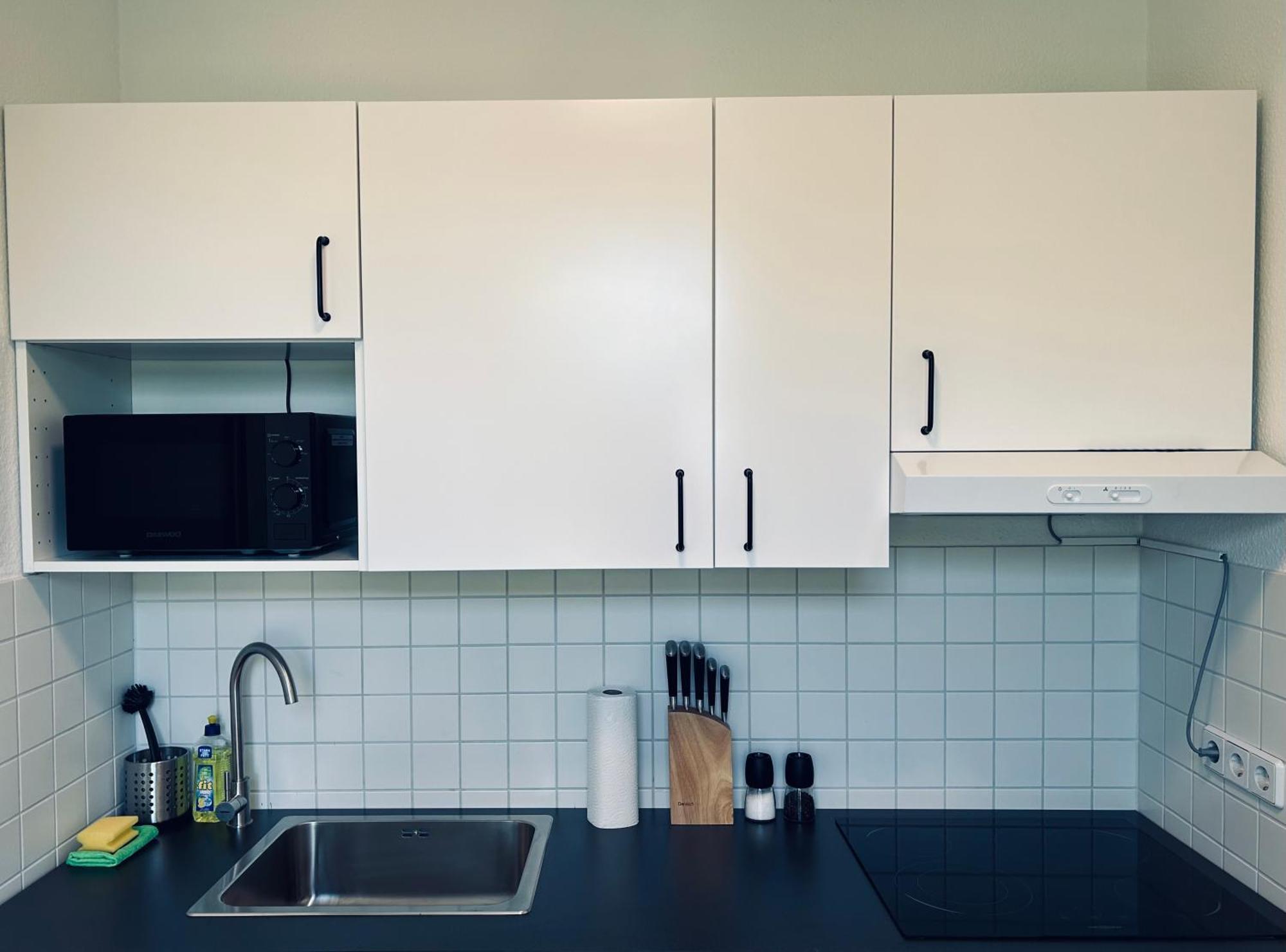 Kueche-siebtraegermaschine-netflix-wifi-lage Apartment *